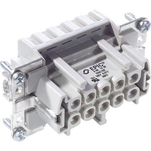H-BE 10 BF FEMALE INSERT W. CLAMP SPRING VVE=10