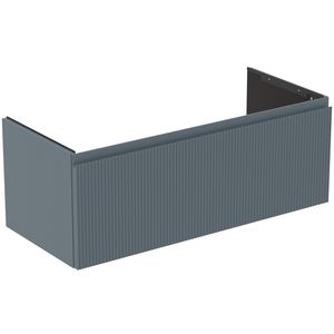 Wastafelmeubel 1000x440x370mm matt ashblue 1 lade Finesse