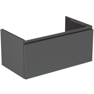 Wastafelmeubel 800x440x370mm matt anthracite 1 lade Finesse