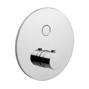 Afbouwdeel CPT013 v. douchemengkraan rond 1 uitgang thermostatisch chroom