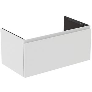 Wastafelmeubel 800x440x370mm matt white 1 lade Finesse