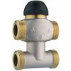 Thermostatische 3-wegafsl. met bypass kvs=4,0 DN15 VVE=10