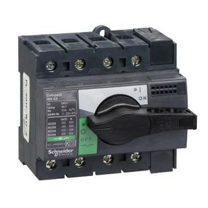 Lastscheider Vast Zwart ComPact INS63 4P