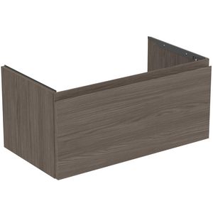 Wastafelmeubel 800x440x370mm dark elm 1 lade Finesse