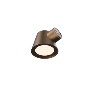 Wandlamp LED 008 3000K + 4000k Geborsteld mat koper