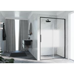 Riga 2p 129 links verst.129-132cm rose 1motief zwart