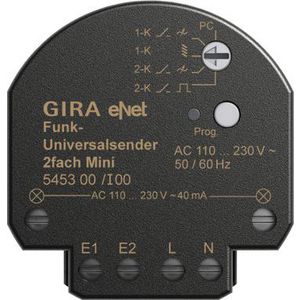 draadloze uni.zender 2-voudig Mini Gira eNet