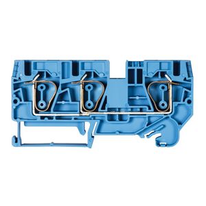 Doorgangsklem WKFN 6 d1/2/35 blauw VVE=50