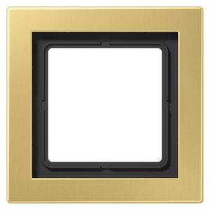 Afdekraam 1-voudig LSD messing klassiek