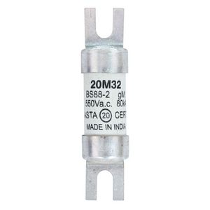 Zekering laagsp. 20A AC 550V BS88/A1 14x55 gM BS 2 VVE=20