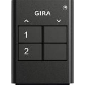 draadloze handzender 2-voudig Gira eNet antraciet