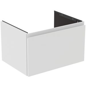 Wastafelmeubel 600x440x370mm matt white 1 lade Finesse