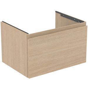 Wastafelmeubel 600x440x370mm white oak 1 lade Finesse