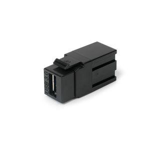Keystone USB3.0 incl. 0,2m OCS tbv in- opbouwunits zwart