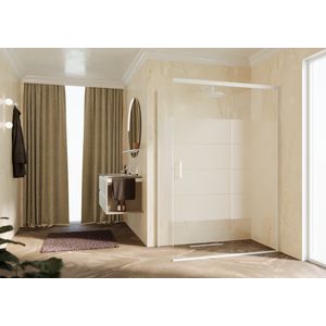 Deur Zeph 2.0 Ph 114 Link VeR114-117 Cm Strip Motief Wit Mat