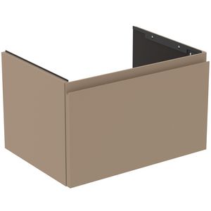 Wastafelmeubel 600x440x370mm mat greige 1 lade Finesse