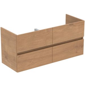 Wastafelmeubel TIEMPO 120x44cm 4x la natural licht eiken