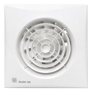 Badkamerventilator SILENT-200CRZ 120mm met timer