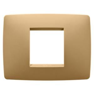 ONE PLAAT-VAN GELAKT TECHNOPOLYMEER-2 MODULE-GOUD-CH