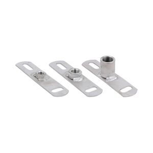 BIS Muurplaat RVS zwaar 1/2" VVE=50