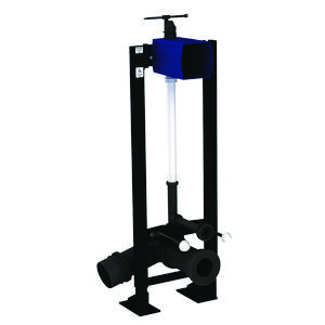 VoorwandsysteemWC zelfsluitend batt. diam.110 vloer set1/2
