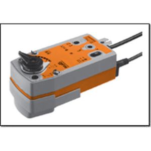 Vlinderklep veerteruggangmotor 230V 20Nm o/d 75s +2xS F05 NC