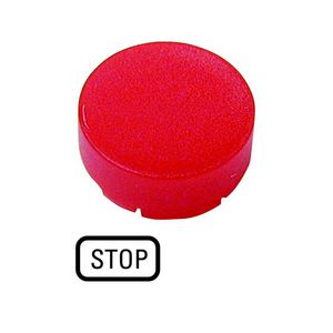 Lenzen hoog rood "stop"