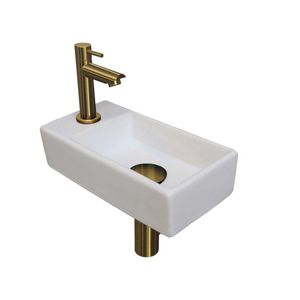 INK Versus Pack Porselein li Mat wit/Brushed mat goud 36x18