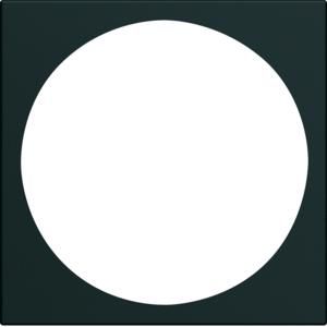 Centraalplaat multimedia 45mm Gallery zwart