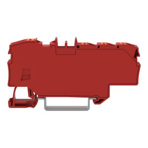 Verdeelklem Met drukknop 1x6 mm² / 6x1,5 mm² rood VVE=12