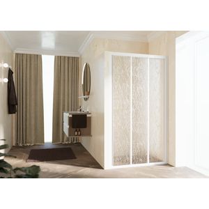 Schuifdeur LUN3P 1020-1080x1950mm wit aqua