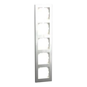Afdekraam M-Pure Decor 5-voudig Metaal Edelstaal/A Systeem M