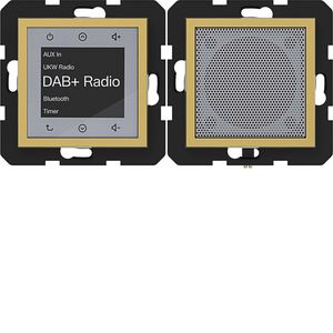 Radio touch DAB + Bluetooth met luidspreker A.x/C.x gold metalic