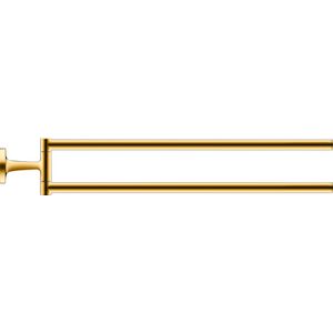 Starck T Handdoekhouder Goud Gepolijst 88x486x57mm