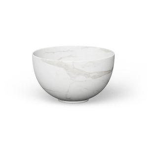 Opzetwaskom CERAMIC RAW SMALL Ø230mm Calacatta