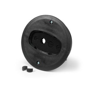 Vloerdoorvoer Air-Block 152mm incl. foam zwart
