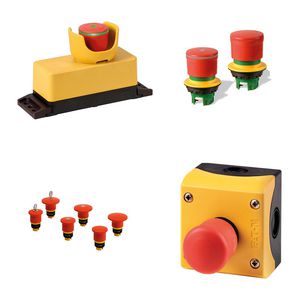 Nood-Uit-knop onverlicht draaiontgrendeld M22-PVT VVE=5