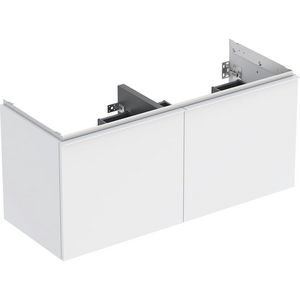 Acanto dub.wastafelonderkast 2 lades 2 binnenlades B120 Wit mat