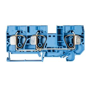 Doorgangsklem WKFN 16 d1/2/35 blauw VVE=25