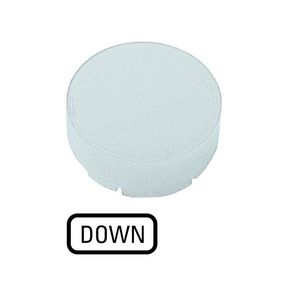 Lenzen hoog wit "down"