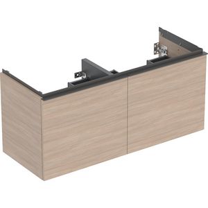 Acanto dub.wastafelonderkast 2 lades 2 binnenlades B120 Eiken