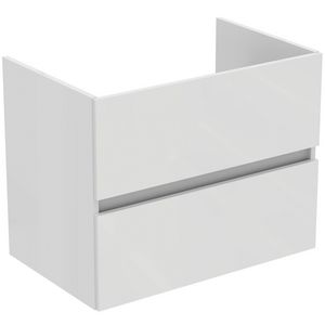 Wastafelmeubel TIEMPO 70x44cm 2x la wit