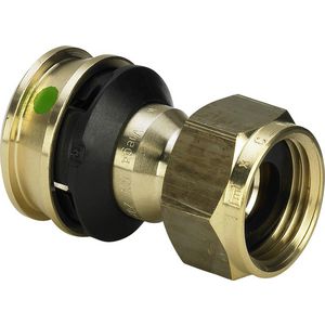 2-del. koppeling RAXOFIX pers 32mm x 1.1/2"wartel silicium brons 5363