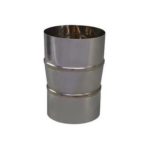 EW RVS verloopstuk 109mm uitw. - 115mm