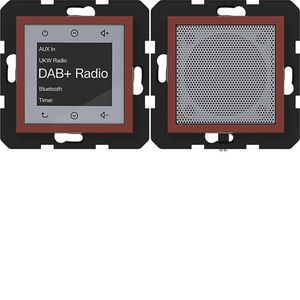 Radio touch DAB + Bluetooth met luidspreker A.x/C.x carmin hfgl.