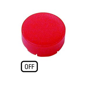 Lenzen hoog rood "off"