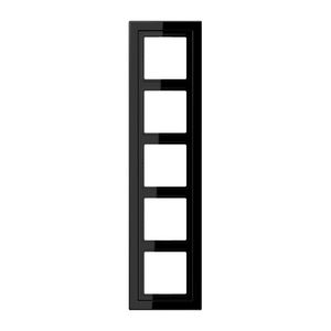 Afdekraam zwart 5-voudig LS-design