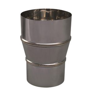 EW RVS verloopstuk 109mm uitw. - 120mm