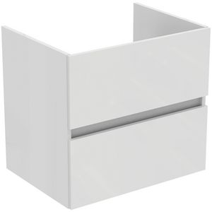 Wastafelmeubel TIEMPO 60x44cm 2x la wit