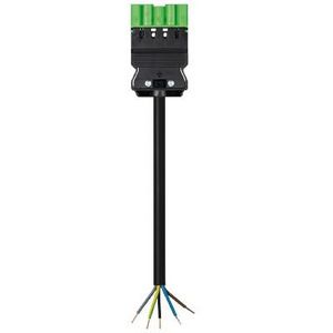 Aansluitsnoer GST18I5 male 1,5mm² 100cm B2CA groen VVE=30